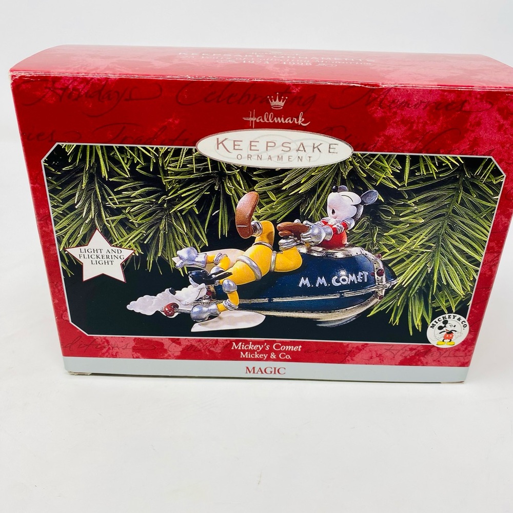 Vintage Hallmark Disney Mickey’s Comet Keepsake Ornament